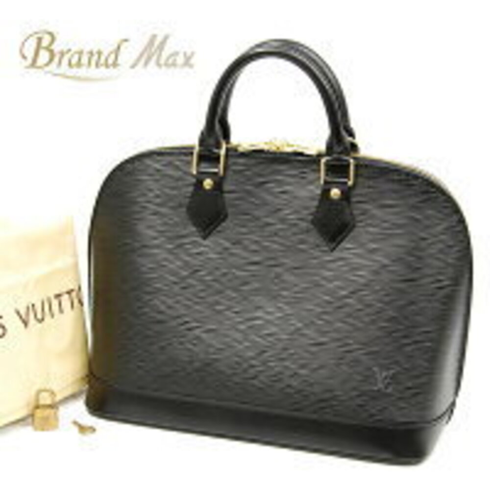 Louis Vuitton Epi Alma Handbag Noir Black